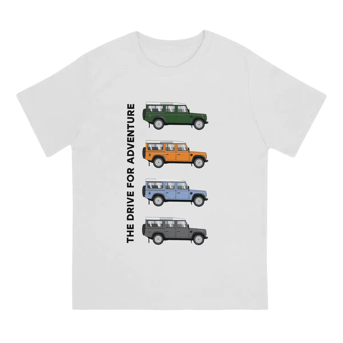 Land Rover LWB "The Drive For Adventure" Short Sleeve T-Shirt