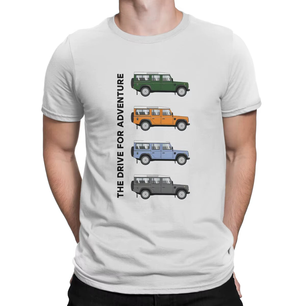 Land Rover LWB "The Drive For Adventure" Short Sleeve T-Shirt